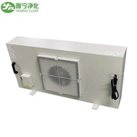 YANING bureau Horizontal autonome bas prix 110V ACDC moteur fabricant flux laminaire capot filtre HEPA FFU ventilateur unité de filtre