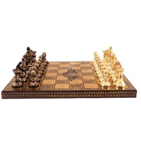 Échecs en laiton de designer à prix réduit, échecs en laiton faits à la main avec pièces, accessoires de décoration intérieure, fabricant et exportateur