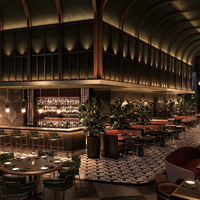 Fournisseur de mobilier de restaurant sur mesure, sièges de restaurant de luxe modernes pour hôtels, solutions de conception de tables de restaurant en bois