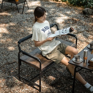 เก้าอี้พับคู่ <span class=keywords><strong>Naturehike</strong></span> Niello Series รุ่น FG06 สำหรับแคมป์ปิ้งกลางแจ้ง ทำจากใยแก้ว - Product Image 3