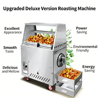 Rôtissoire à noix Pet Bakery avec moteur 3800W pour la production de friandises et de collations pour chiens, capacité de 2,5 à 4 kg, rôtissage en douceur