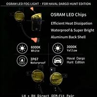 Projecteur antibrouillard Bi-LED en gros 36W 9-30V 3000K/6000K 4116100XGW03A pour Haval Dargo Hunting Edition