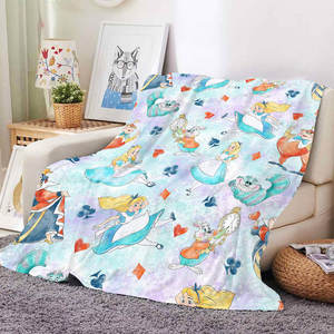 ผ้าห่มผ้าขนแกะคุณภาพสูงพิมพ์ซับลิเมชันงานตามสั่งลายการ์ตูนอนิเมะน่ารักใหม่ล่าสุด - Product Image 1