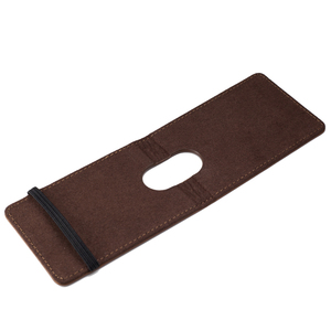 Porte-cartes de crédit en cuir fin de luxe pour homme, modèle A sans fermeture, vente en gros d'usine <span class=keywords><strong>Aaron</strong></span>/OEM, fabriqué en Chine - Product Image 5