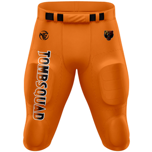 Ensemble d'uniformes de football américain à manches courtes, style populaire, sublimation, légers et abordables - Product Image 6