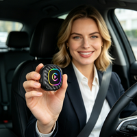Dongle Ultrafino para CarPlay y Android Auto con Luz LED Degradada, Receptor Inalámbrico CarPlay, Compatible con Pedidos al por Mayor