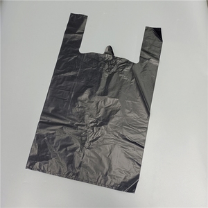 Bolsa de HDPE Micro-pak Ecológica, Hecha con Materiales Reciclados, para Supermercados y Restaurantes, Bolsa Personalizada Tipo Camiseta con Asa, Personalizable - Product Image 5