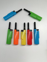 Briquet électrique rechargeable moderne en alliage, briquet à arc pour barbecue avec boîte cadeau, briquet en plastique pour pipe à tabac pour le camping
