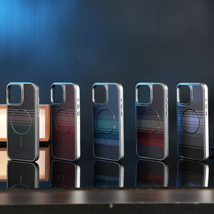 Funda Magnética para Teléfono JOYPORODO B334 de Fibra de Aramida, Funda Rígida de PC Resistente a Golpes para iPhone XR 11 12 <span class=keywords><strong>13</strong></span> 14 15 16 17 para <span class=keywords><strong>Samsung</strong></span> <span class=keywords><strong>Android</strong></span> - Product Image 4