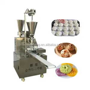 Conveniente máquina eléctrica para hacer a mano para pastel de carne, máquina redonda para hacer Momo de Nepal, máquina para hacer bollos al vapor grandes