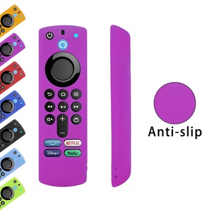 Étui de protection LM LM25517 compatible avec la télécommande Fire TV Stick 4K Voice 3e génération, en silicone antidérapant, lavable et antichoc - Product Image 2