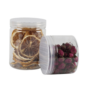 Pot en plastique PET transparent 85*120, pot hermétique de qualité alimentaire, pot pour biscuits et tisanes, pot de stockage alimentaire - Product Image 4