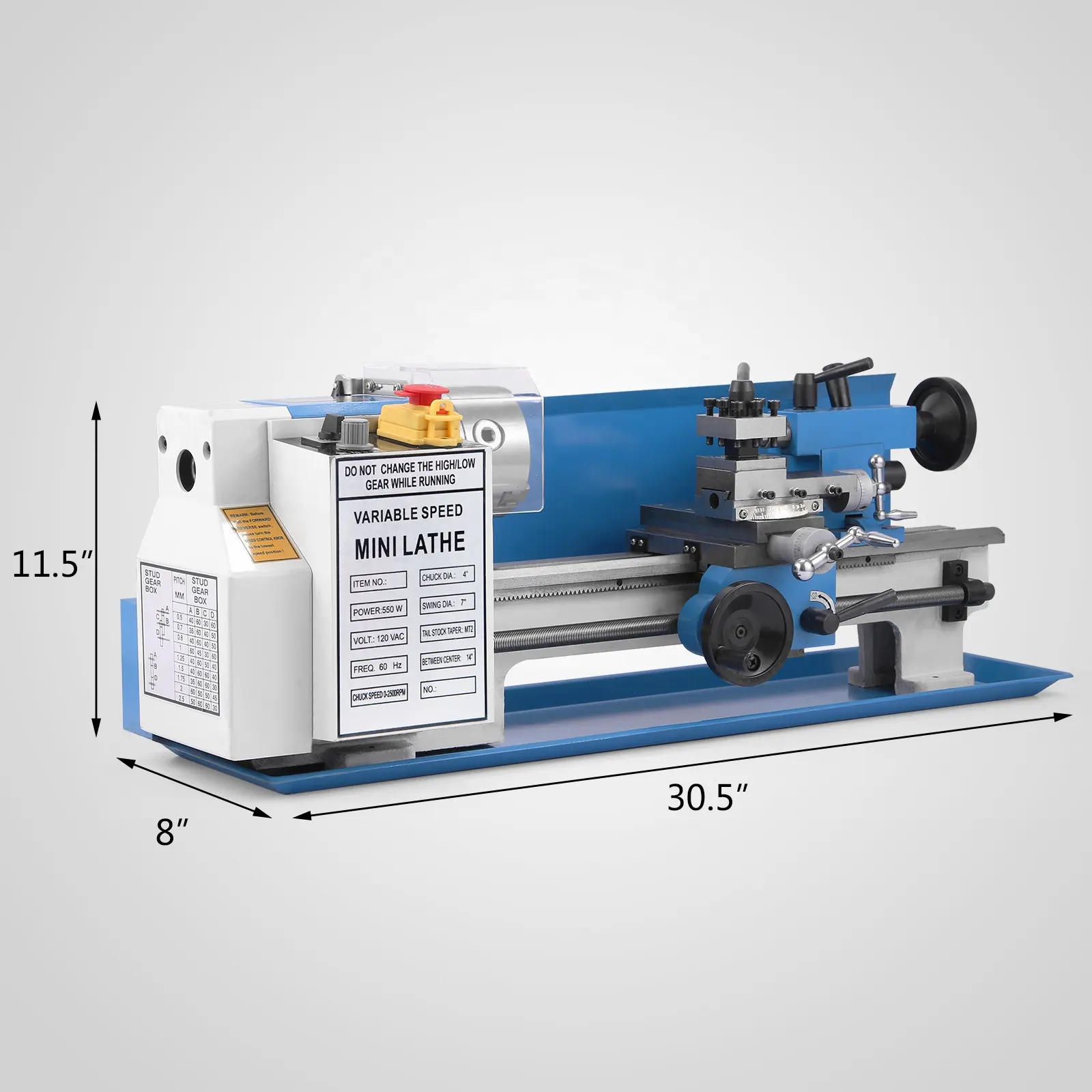 Lating Metall Drehmaschine multi-zweck drehmaschine maschine Hohe Präzision tragbare drehmaschine maschine