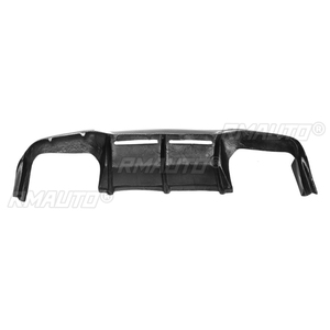 M2 Carbon Fiber Car Racing Rear Bumper Diffuser Lip Spoiler Bumper Aprons <b>Splitters</b> for BMW 2 Series F87 M2 M2C 2014-2019 - Product Image 6