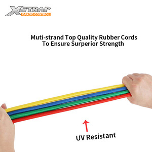 Polyester đàn hồi Bungee dây với sợi dây thừng móc ngoài trời off-road xe Thân hành lý dây đai và vehicular công cụ - Product Image 3