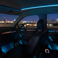 KYNCHO pour VW TIGUAN, éclairage LED Symphony, éclairage ambiant de voiture, 64 couleurs, éclairage ambiant automobile, éclairage intérieur de voiture