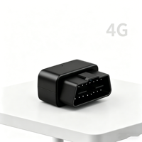 Traceur GPS de Véhicule 4G GSM Mini OBD avec Détection ACC, Application Android et PC, 1 An