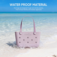 Customizable Outdoor Tote <strong>Bag</strong> 2-in-1 Portable PEVA <strong>Waterproof</strong> Beach Tote <strong>Bag</strong> Soft Insulation Liner for Beach Activities