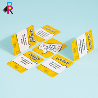 Jeu de fête en famille personnalisé, cartes de jeu de société personnalisées, emballage personnalisé, jeu avec boîte