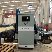 Nouveau ventilateur d'extraction de fumée centralisé triphasé 3kW 2530CFM à grande échelle, efficacité 99,9%, en acier au carbone, pour atelier de soudage robotisé