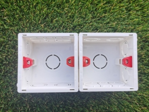 Tự Động Doanh Điện 3x3 86*86Mm Chuyển Đổi Trở Lại Hộp Dưới Chuyển Đổi Bảng Điều Chỉnh Kết Nối Hộp Nhựa Vuông Hộp Nối Dưới Tường - Product Image 5