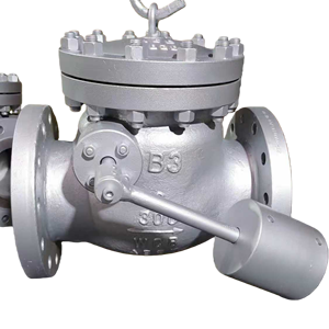 Rückschlag ventil verhindert Rückfluss Einweg-Rückschlag ventil mit Hebel gegegengewicht zur Blockierung des Rückflusses - Product Image 1