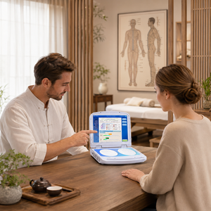 Analizador de Meridianos TCM, Dispositivo de Evaluación de Bienestar con IA y Reporte de Constitución Corporal para Centros de <span class=keywords><strong>Salud</strong></span> - Product Image 3