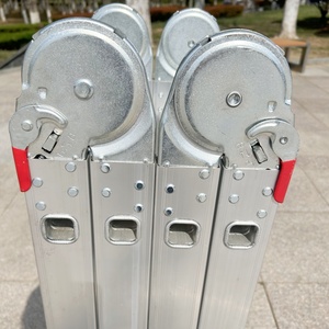 Multipurpose <strong>Ladder</strong> Telescopic Folding Step Aluminum <strong>Ladder</strong> - Product Image 4