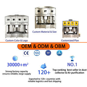 برج رش متعدد المراحل جديد مع تقنية السايكلون لالتقاط الغبار الناعم، برج رش هجين للطلاء الكيميائي مصنوع من الفولاذ المقاوم للصدأ - Product Image 2