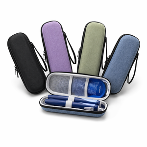 Estuche Rígido Personalizado de EVA para Insulina, Aislado, a Prueba de Golpes, Portátil, para Lápiz de Insulina, Bolsa de Viaje para Péptidos, con Cierre y Logotipo OEM - Product Image 1
