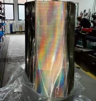 UV3-1500 otomatis kontrol microprisma kaca Film reflektif tas tangan mesin cetak timbul UV