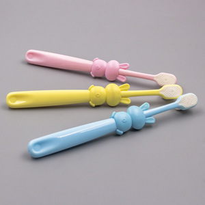 Cepillo de Dientes para Niños, Cerdas Suaves, 2-6 Años, Diseño de Conejo, Cepillo de Dientes Manual - Product Image 2