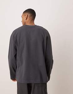 T-shirt da <span class=keywords><strong>uomo</strong></span> a <span class=keywords><strong>maniche</strong></span> <span class=keywords><strong>lunghe</strong></span> con collo rotondo oversize all'ingrosso t-shirt da <span class=keywords><strong>uomo</strong></span> a <span class=keywords><strong>maniche</strong></span> <span class=keywords><strong>lunghe</strong></span> con Logo stampato personalizzato primaverile traspirante t-shirt da <span class=keywords><strong>uomo</strong></span> - Product Image 4