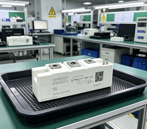 Module de diode à double thyristor <span class=keywords><strong>Semikron</strong></span> SKKH162 16E 162A 1600V - Product Image 4