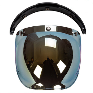 Chất lượng cao bong bóng Mũ bảo hiểm Visor cho mở mặt Mũ bảo hiểm Bobo Moto casco Visor - Product Image 5