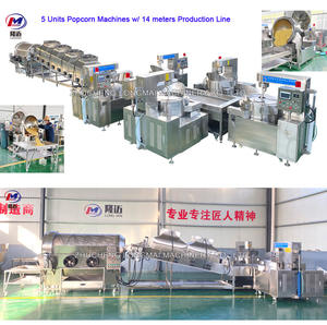 Machine à popcorn électrique industrielle automatique de grande capacité, machine à faire du popcorn au caramel et aux champignons - Product Image 6