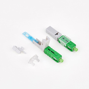 Cavo Patch in Fibra Ottica Aoptke DR17 Monomodale Simplex con Connettore Rapido <span class=keywords><strong>SC</strong></span> <span class=keywords><strong>UPC</strong></span> ad Alta Resistenza alla Trazione per Assemblaggio sul Campo FTTH 52mm - Product Image 1