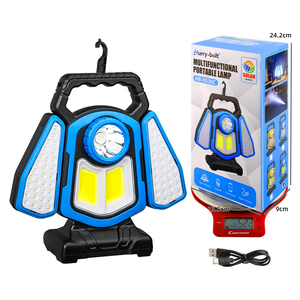 Lampes de tente portables en ABS en gros, éclairage d'urgence, lampes de camping solaires portables à intensité variable pour l'extérieur - Product Image 3