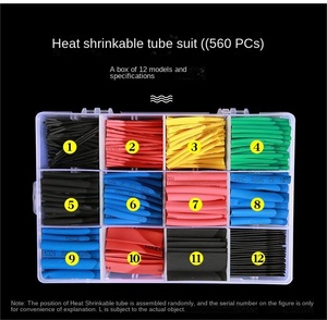 Juego de tubos de línea de combustible, tubo de pared pesada con adhesivo, máquina de horno automático, aislamiento de alambre, Tubo termorretráctil - Product Image 6