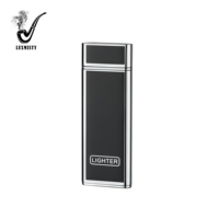 Briquet à gaz butane rechargeable personnalisé avec logo OEM, en métal rétro, à flamme nue avec meule, pour fumer des cigarettes