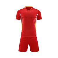 Jersey Latihan Sepak Bola 100% Poliester Kerah Bulat Motif Patchwork Cetak Laser Kaos & Atasan Unisex