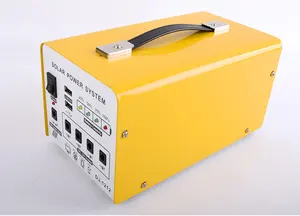 Stasiun daya surya portabel luar ruangan catu daya seluler USB 84Wh 144Wh Generator surya sistem penyimpanan energi daya tinggi dengan Radio