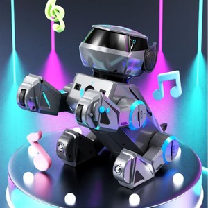 Chien robot de cascadeur cybernétique avec détection tactile, fonction de chant et de danse, programmation, télécommande, fonction de suivi, en matériau ABS, pour la coordination œil-main - Product Image 4
