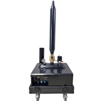 Machine à confettis et à eau électrique en métal 1300W, télécommande DMX512, équipement d'effets de scène pour fête/concert