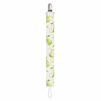 Fruit Style Nieuwe Aanwinsten Clip Polyester Speenketting Baby Speenhouder Dummy Houder Ketting