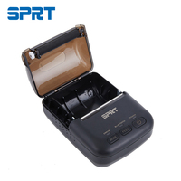 Mini Impresora Térmica Portátil de Recibos de 58 mm, Impresora de Tickets Wifi de 80 mm para Android e IOS, para Papel Térmico