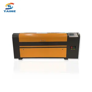 TAIHE Portable Split Desk 20W 30W 50W 100W Fiber CO2 Laser Marking Machine for Engraving Wood Paper Supports LAS DST Format