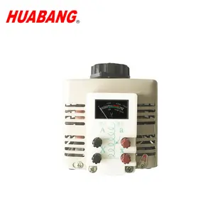 Single phase AC voltage regulator stabilizer 0-250v adjustable range 500W 2A 0.5kVA with analog meter display