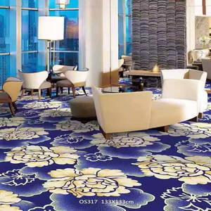 Nouvelle mode antidérapant cinéma hôtel 3D imprimé tapis mur à mur commercial KTV billard salle décor boucle pile imprimé tapis - Product Image 4