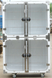 Veterinaire Kliniek Kennels Puppy Shop Ziekenhuis Glasvezel Modulaire Kat Kooi Kratten Ronde Gedreven Grote Hond Kooien - Product Image 5